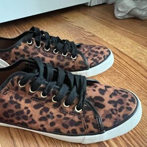Leopard Print Women's Sneakers